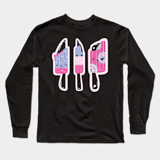 Knifecicle - Dark Kawaii Long Sleeve T-Shirt